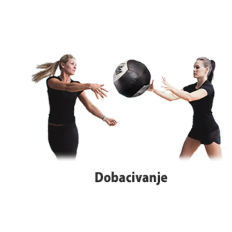 Wall Ball lopta za bacanje 9 kg 