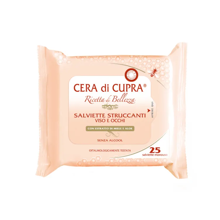 Cera di Cupra Vlažne maramice za čišćenje lica i skidanje šminke 25kom