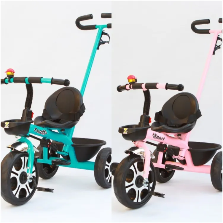 Tricikl sa ručkom i korpicom 066796