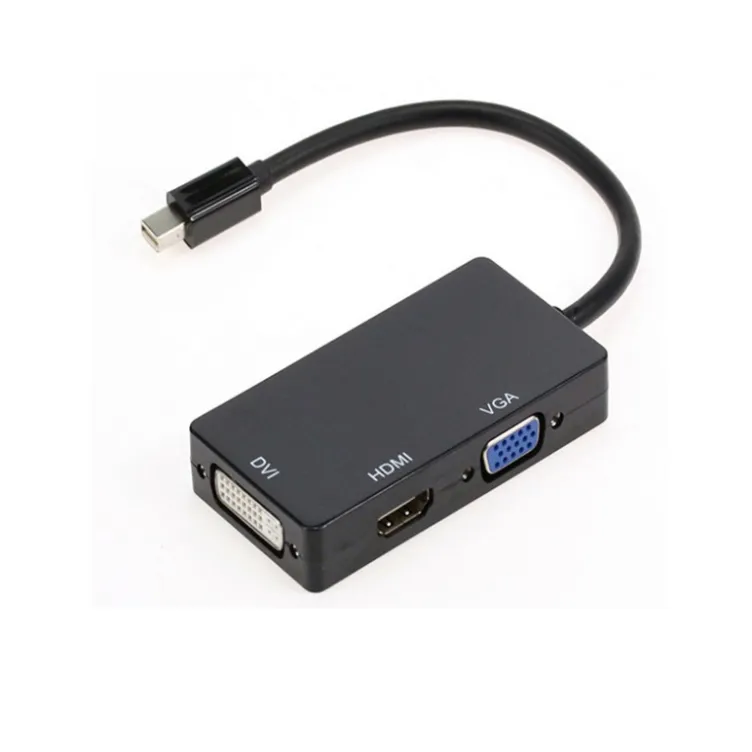 Mini DP na HDMI+VGA+DVI MDP-DHV003