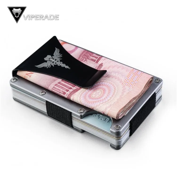 Viperade C9 aluminijumski novčanik Silver