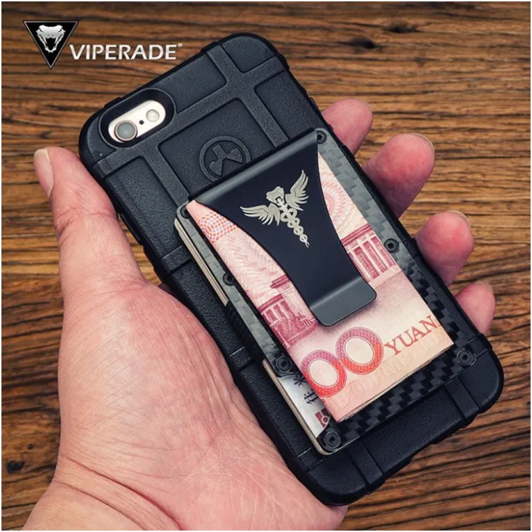 Viperade C9 aluminijumski novčanik BLACK