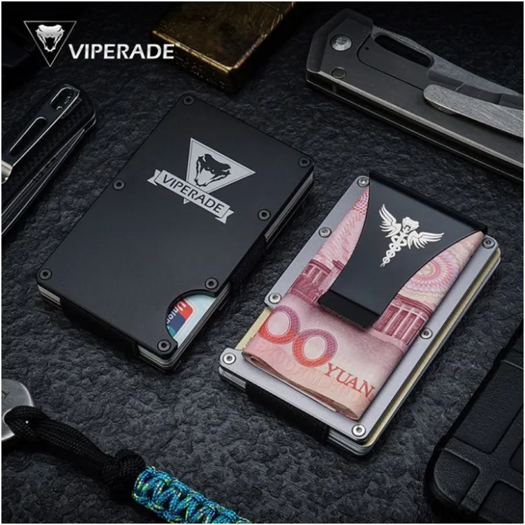 Viperade C9 aluminijumski novčanik BLACK