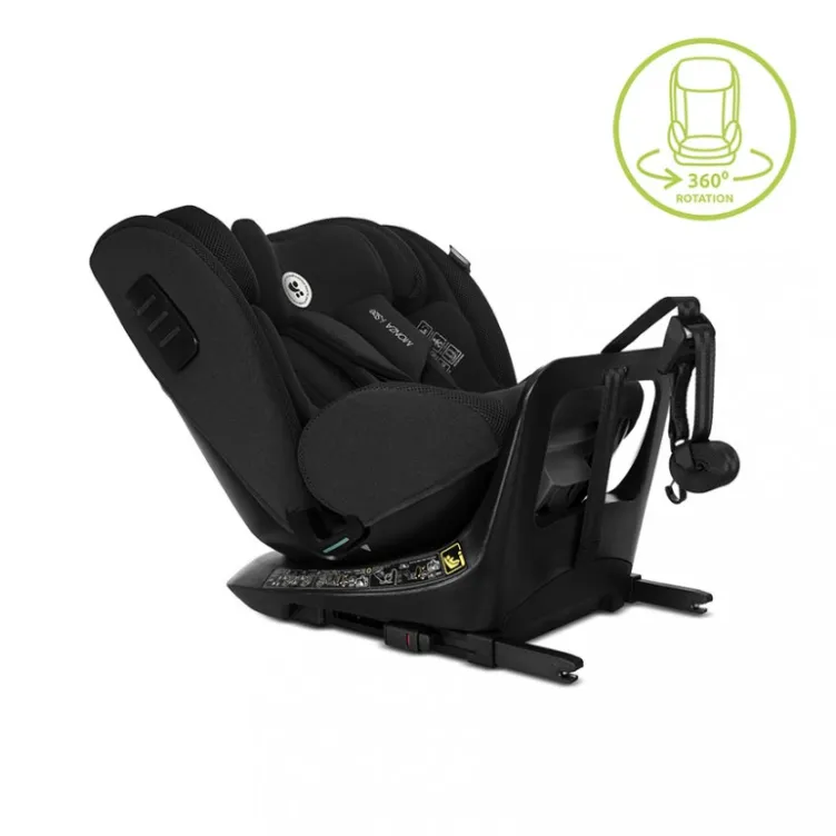 Auto sedište Monza i-size isofix (40-150cm) - crni