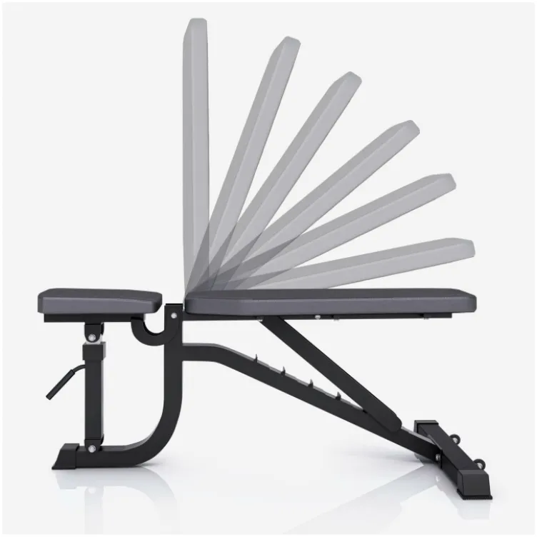 Klupa za dizanje tegova 900 ojačana s nagibom