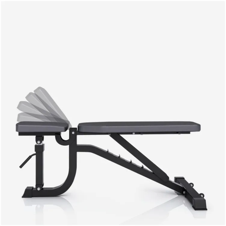 Klupa za dizanje tegova 900 ojačana s nagibom