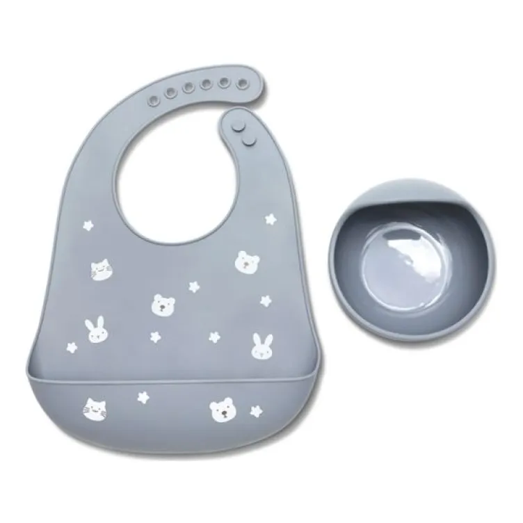 LORELLI SILIKONSKI SET ZA HRANJENJE