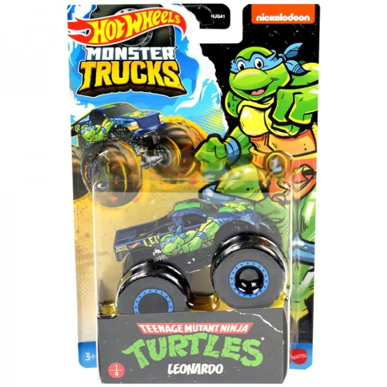 Hot Wheels Monster truck metalni Nindža kornjača Leonardo