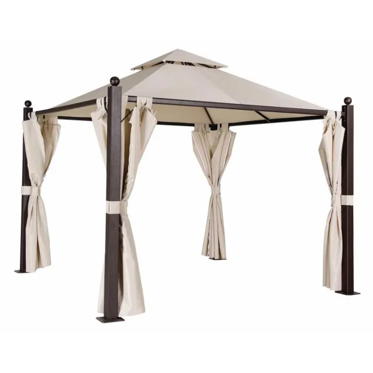 Paviljon za baštu fedora bež 3x3 m