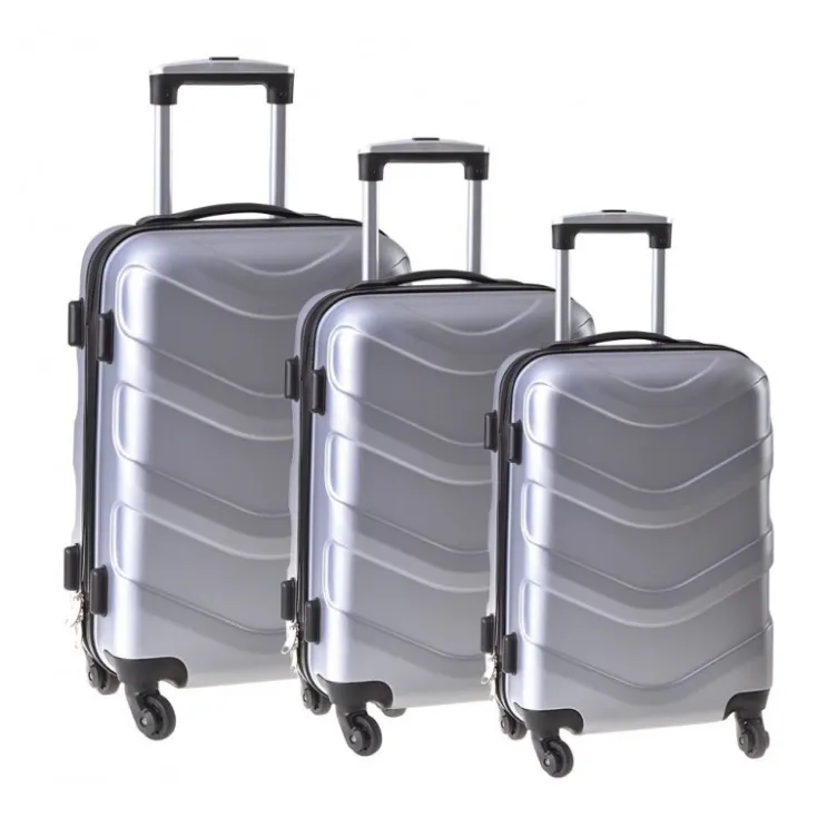 Rome, kofer, set 3 komada, ABS, siva 110140