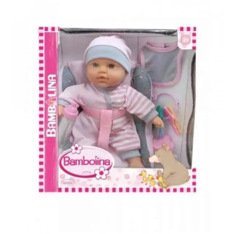 Bambolina auto sediste set sa lutkom