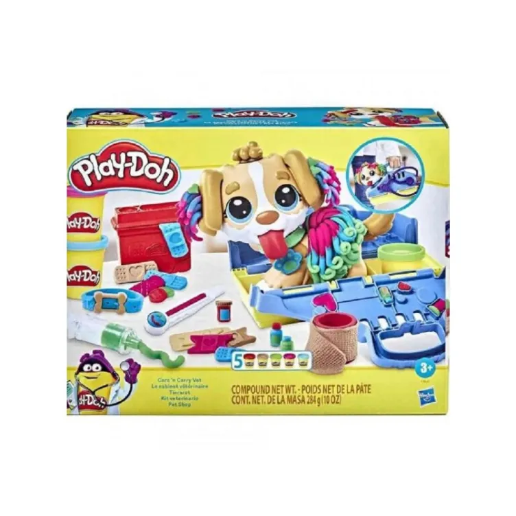 Play doh care n carry vet 