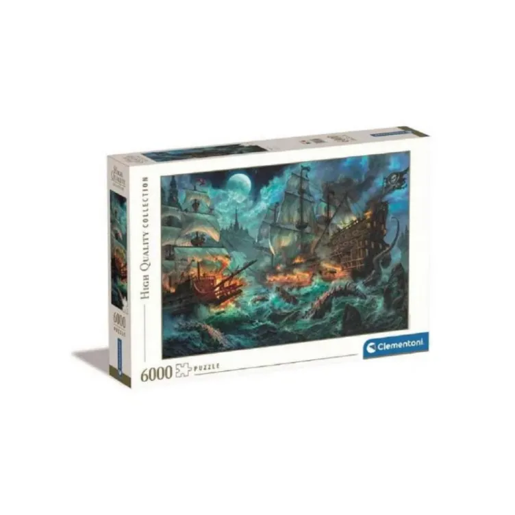 Puzzle 6000 hqc pirates Clementoni  