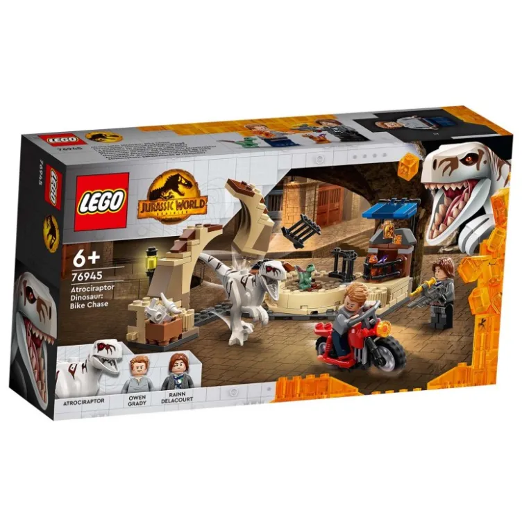 Dinosaurus atrociraptor: Jurnjava na motoru Lego Jurassic World