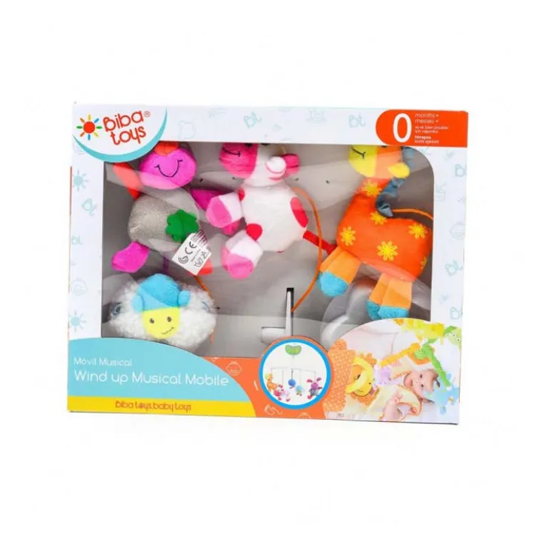 Vrteška za krevetac farma sa životinjama Biba Toys