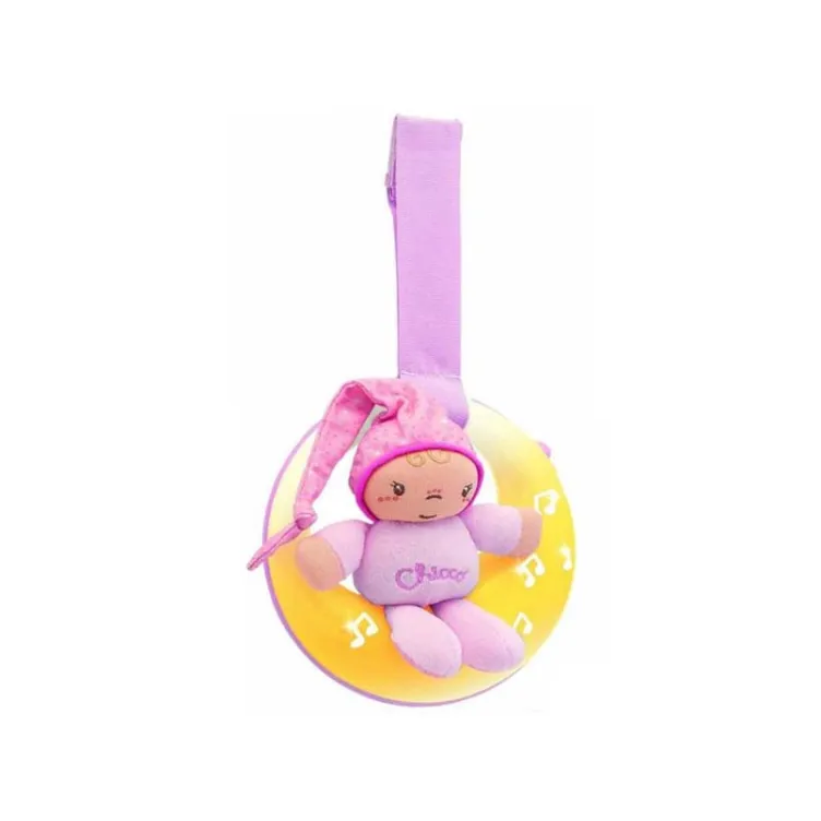 Muzička lampa uspavani mesec, roze Chicco 