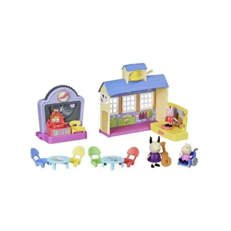 Peppa pig school group playset
