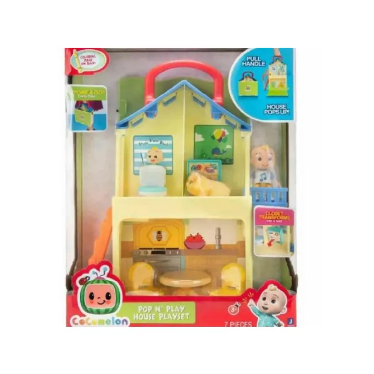 Cocomelon pop and play house set 