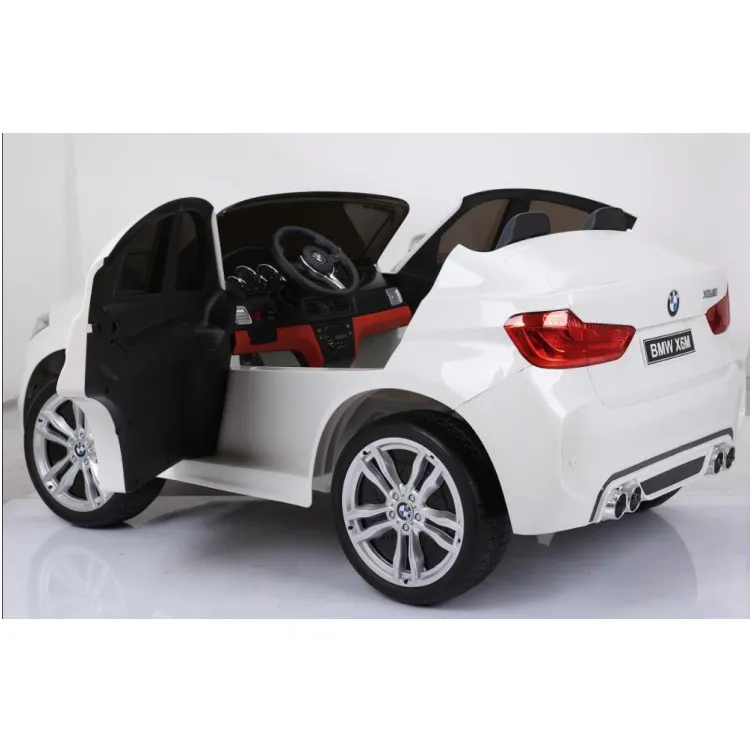 Dečiji auto na akumulator BMW X6 M Dvosed Beli 