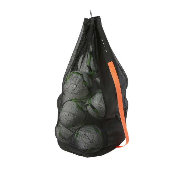 Vreća za lopte za fudbal 16kom crna