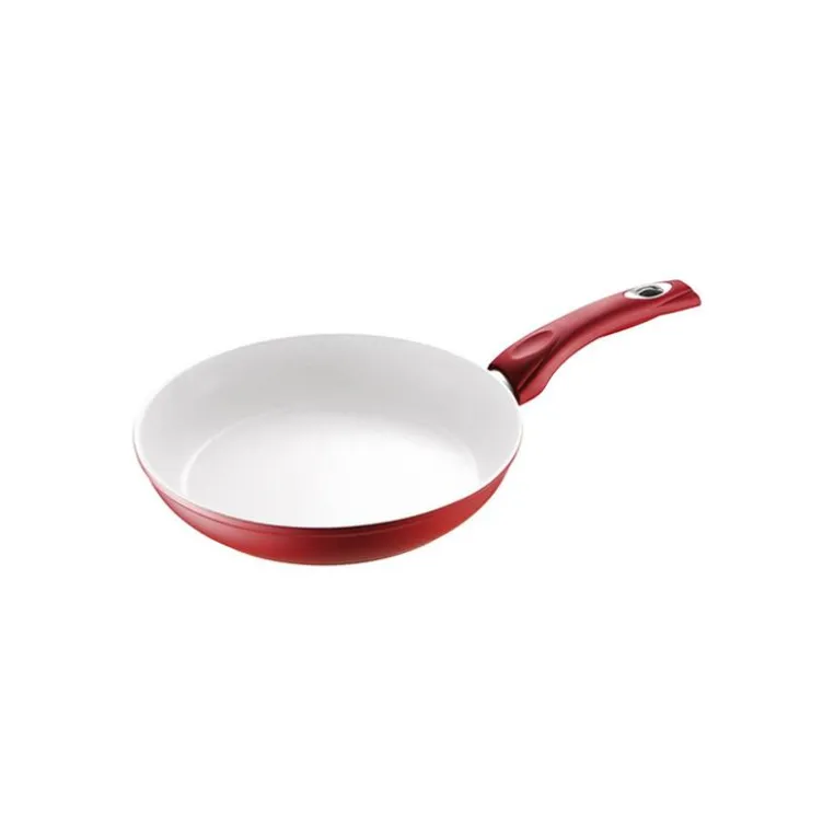 Bialetti tiganj duboki 22 CM ceramic crveni