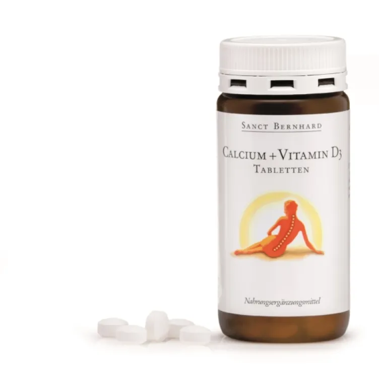 Krauterhaus Sanct Bernhard Kalcijum+Vitamin D3 Tablete
