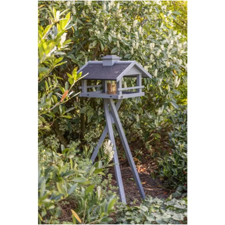 Hranilica za ptice 49 × 34 × 45 cm/1.34 M siva