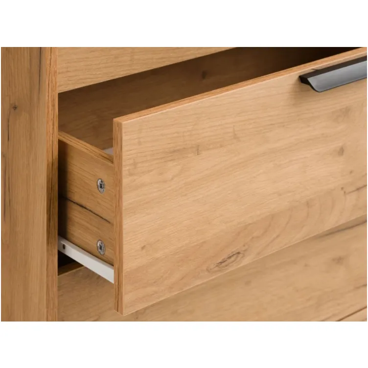 Komoda 4 fioke Georgia hrast