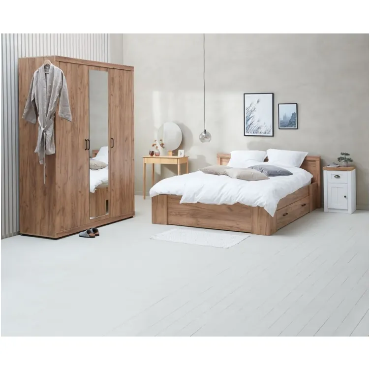 Ormar Varsav 157x220 hrast