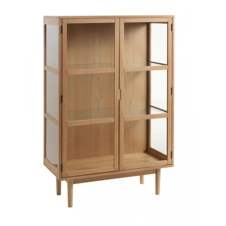 Vitrina geogor 2 vrata hrast