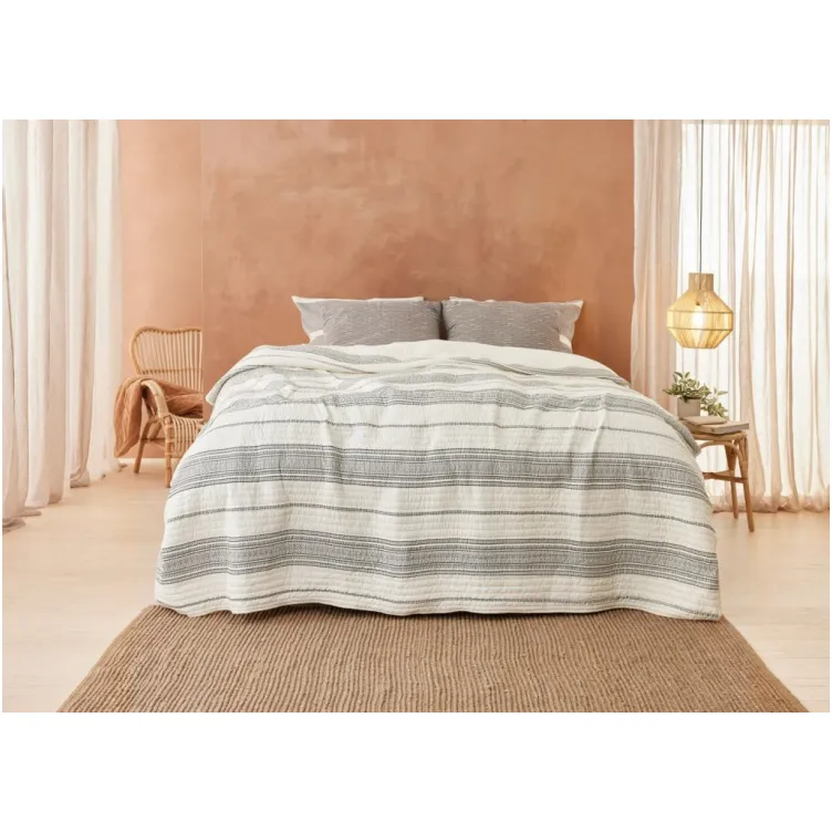 Prekrivač Karneval  220x240 bež/crna