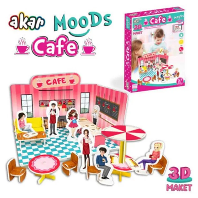 Set Cafe 3D 393130 Set Cafe 3D 393130