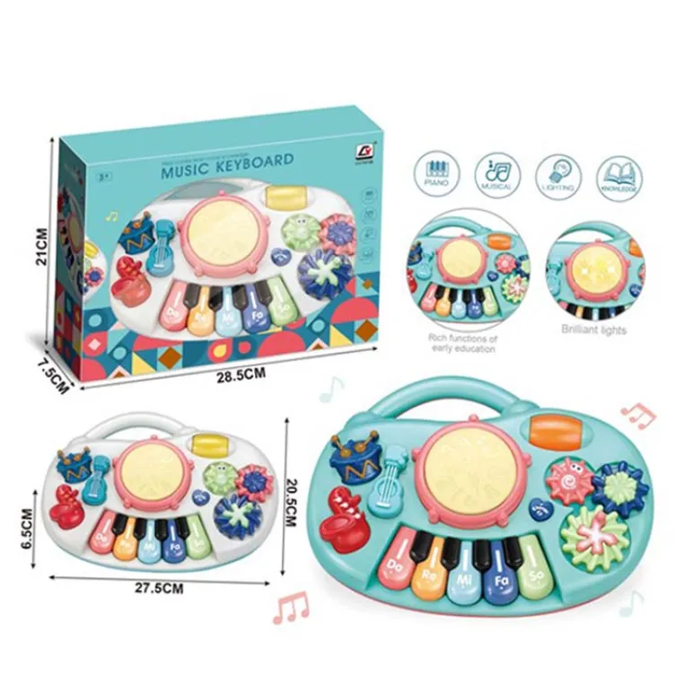 Mini Piano i Bubanj sa svetlom i zvukom 601273