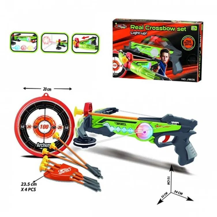 Svetleći samostrel sa tri strele 018050