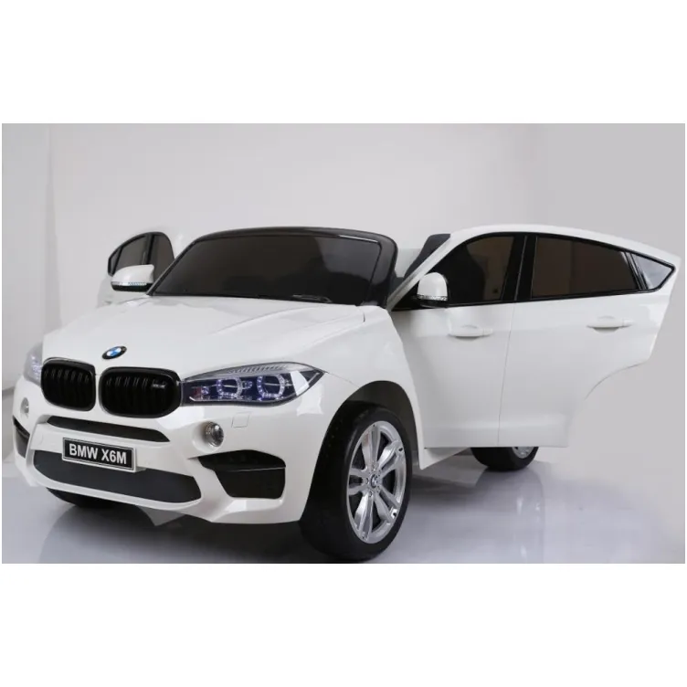 Dečiji auto na akumulator BMW X6 M Dvosed Beli 