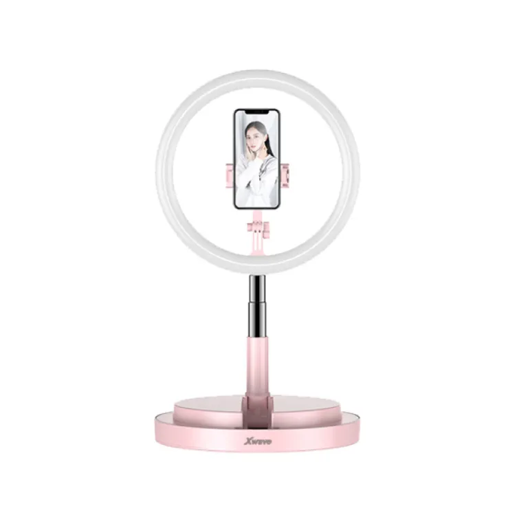 Stalak sa LED svetlom ED-Ring stand pink