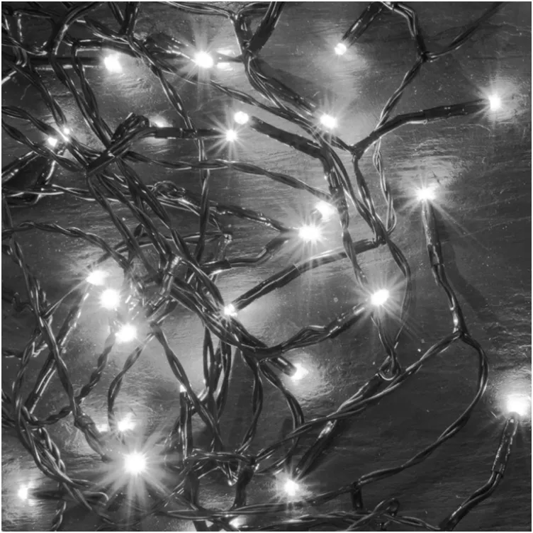 Lampice za jelku sa 100 višebojnih LED dioda KII100/WH