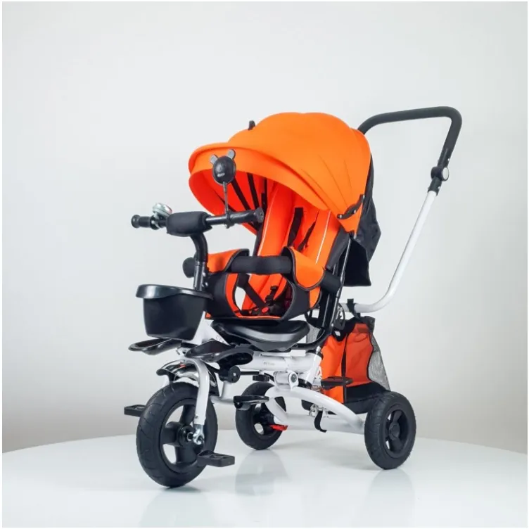 Tricikl Playtime 413 Relax sa rotirajućim sedištem - Narandžasti 