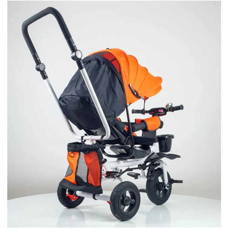 Tricikl Playtime 413 Relax sa rotirajućim sedištem - Narandžasti 