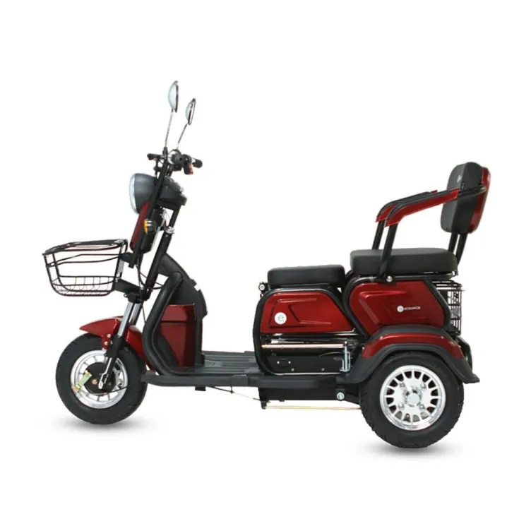Električni tricikl 14" TITAN 250W 48V/20Ah crvena