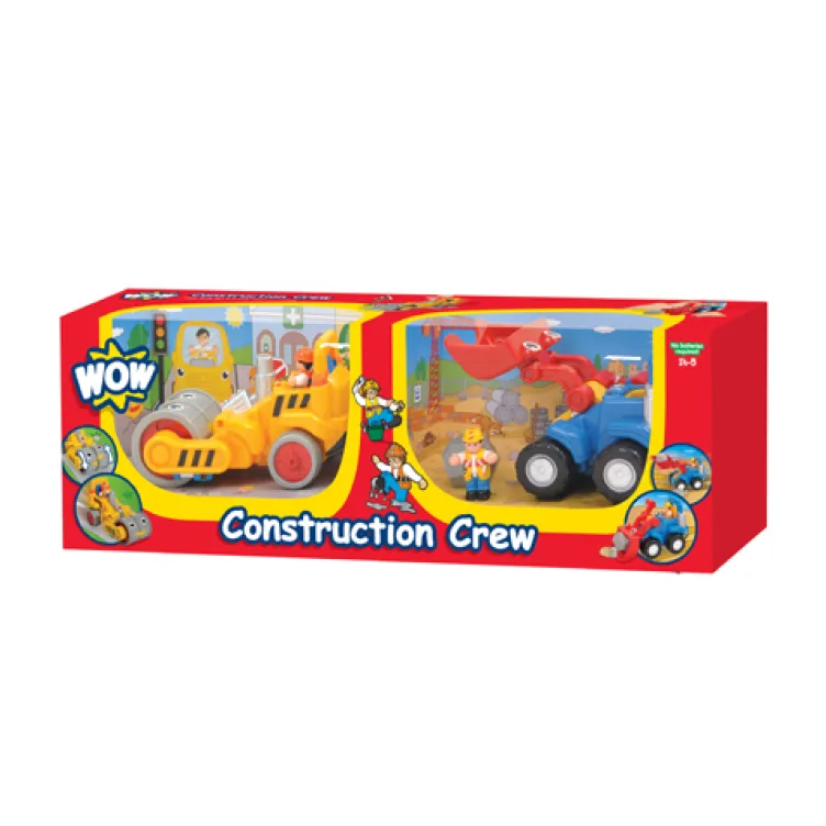 Građevinske mašine 2u1 set WOW igračka 
