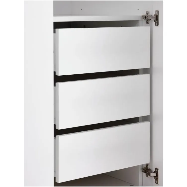 Umetak za ormar 3 fioke Viby Bela