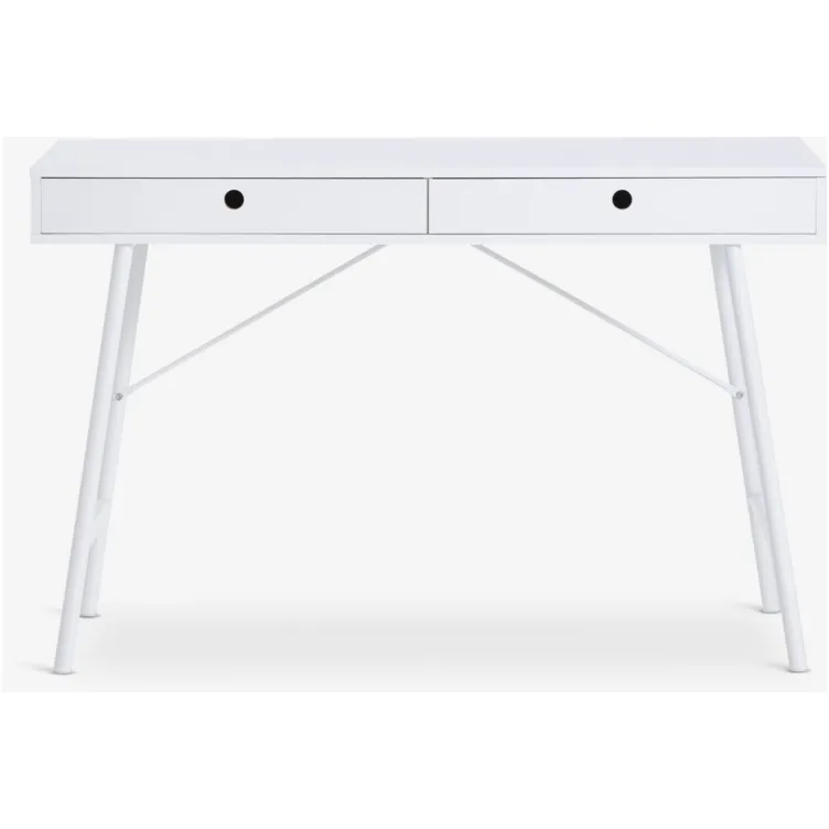 Radni sto Stens 48x120 2 fioke bela