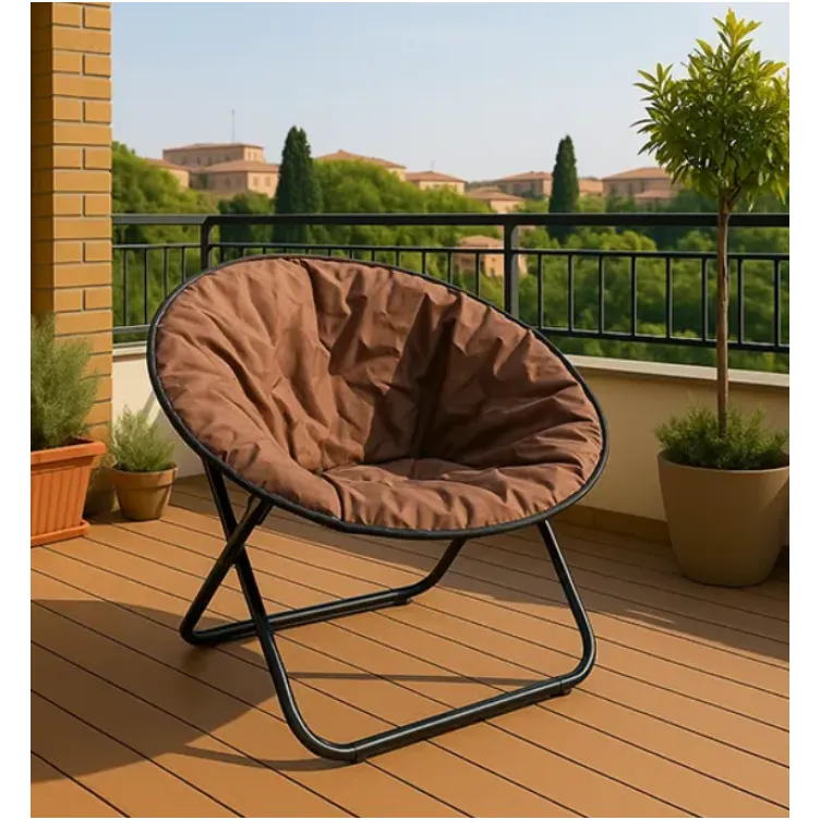Baštenska stolica 80x80x76cm braon