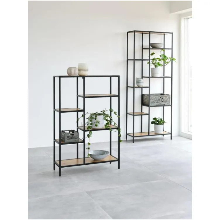 Polica Hrast/Crna 7 Trappedal