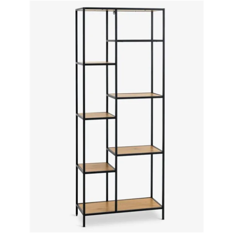 Polica Hrast/Crna 7 Trappedal