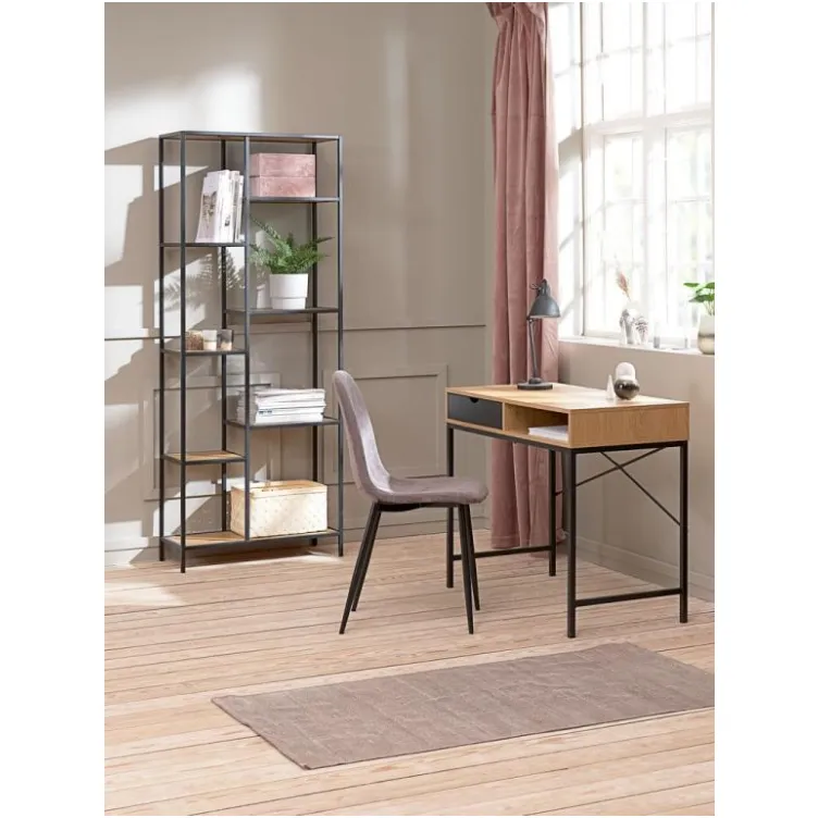 Polica Hrast/Crna 7 Trappedal