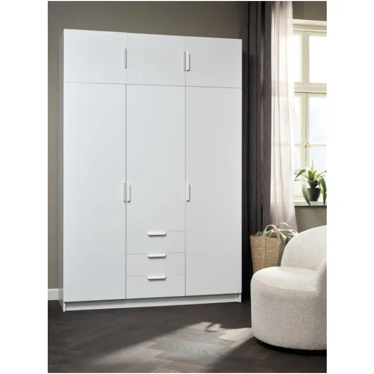 Gornji deo za ormar Jenslev 144x40 Bela