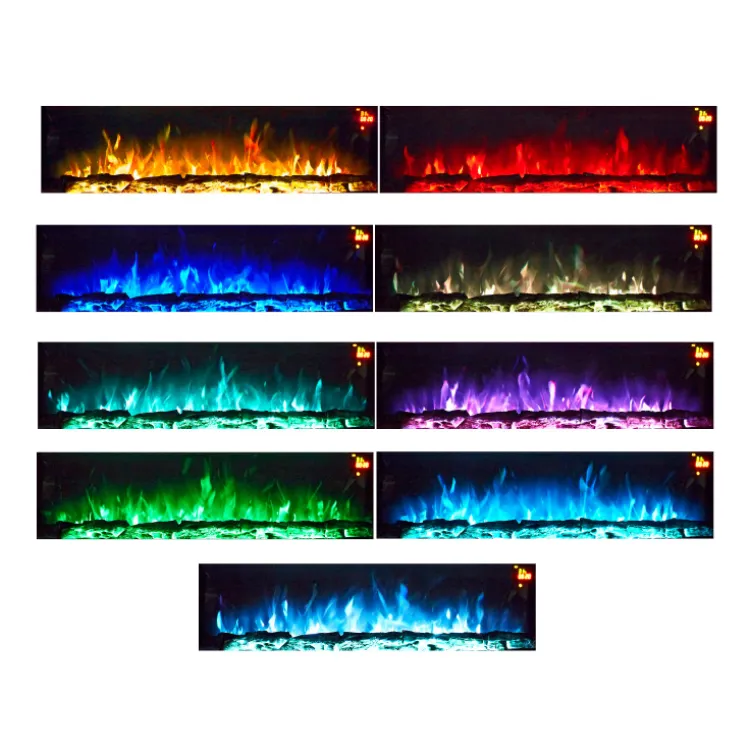 Kamin električni 50" 2u1 multikolor kamin 2000W EK509MT/L