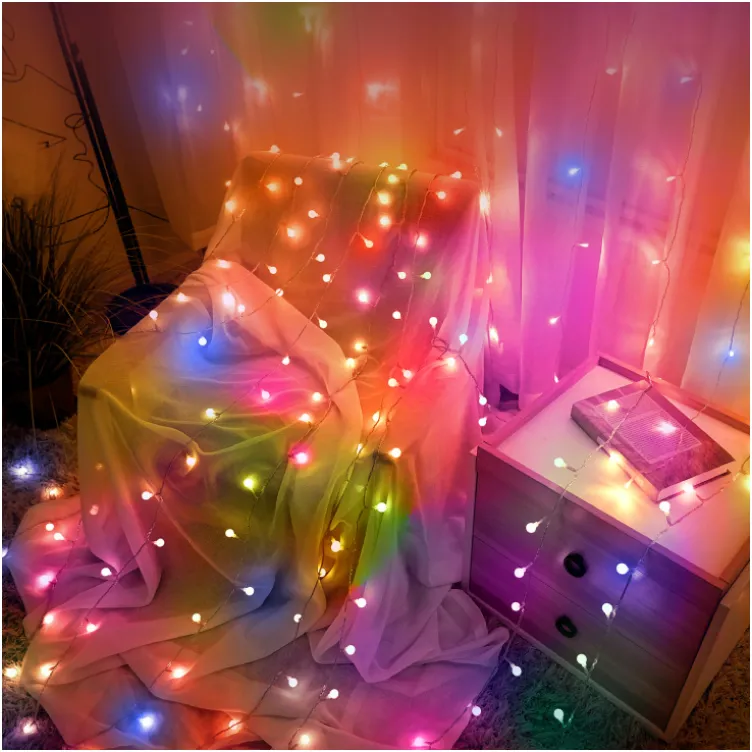 Lampice za jelku sa 100 višebojnih LED dioda ML-C2011